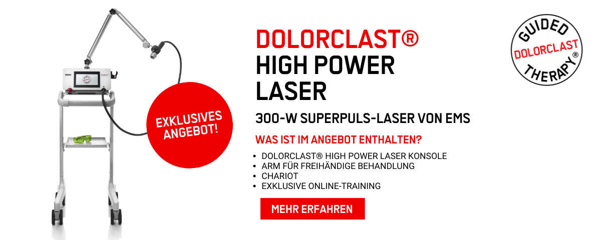 SONDERANGEBOT - DOLORCLAST® HIGH POWER LASER - BEGRENZTE VERFÜGBARKEIT