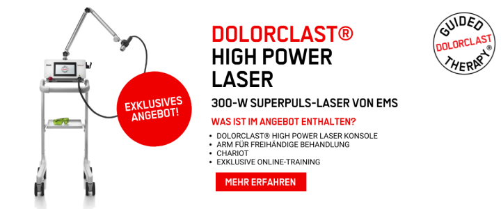 Website Banner SONDERANGEBOT - DOLORCLAST® HIGH POWER LASER